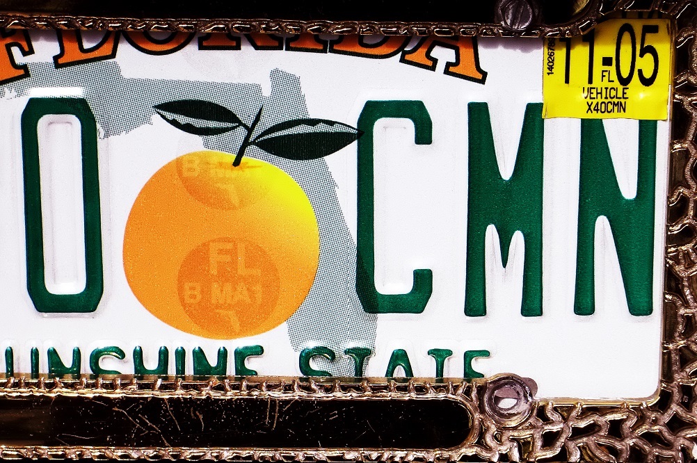 Florida license plate statute can lead to 'absurd' traffic stops, judge