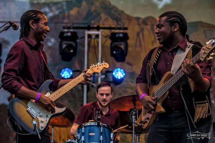 Neighbor's Kitchen and Yard frequently features live music, such as the popular blues act, The Peterson Brothers.