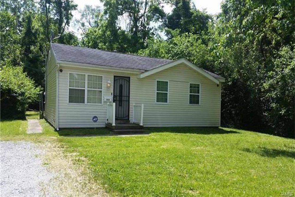 503 N. 81st St., in East Saint Louis, is currently on the market for $24,900; A report found East Saint Louis to have the highest number of