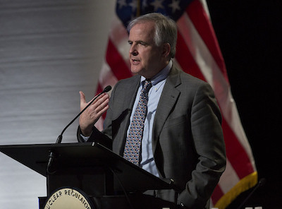 Chairman of the U.S. Nuclear Regulatory Commission Stephen Burns, who is also the chair of the Cyber Security Forum for Independent and Executive Branch Regulators