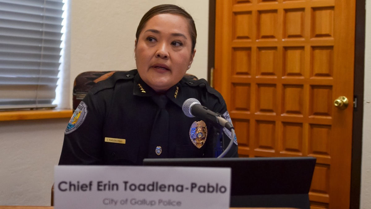 Gallup's first female police chief makes missing women and girls a