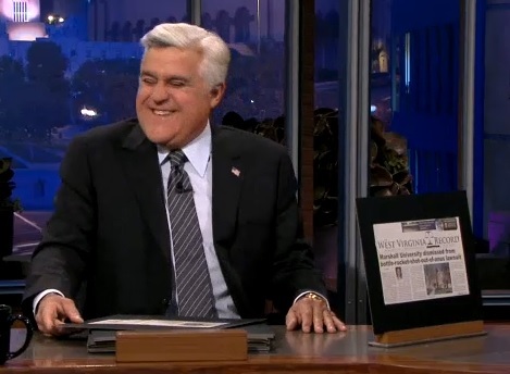 jay leno headline