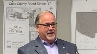 Cook County Commissioner Sean Morrison (R-Palos Park)