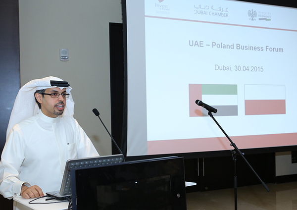 H.E. Hamad Buamim, president and CEO, Dubai Chamber of Commerce and Industry, called upon UAE and Polish businesses to explore new business opportunities and to further consolidate their bilateral ties made stronger over the years