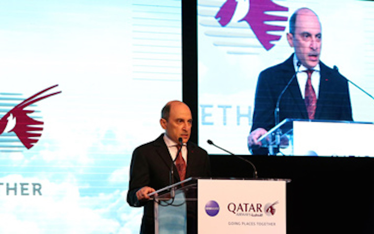 Qatar Airways CEO holds press briefing to announce new flights to Morocco