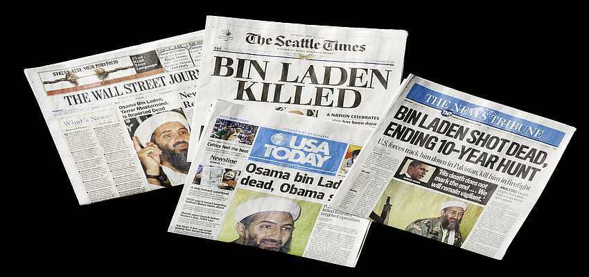Osama bin Laden, talking from beyond the grave