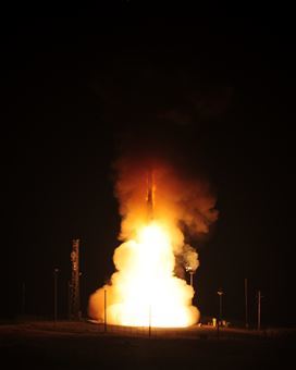 An unarmed Minuteman III intercontinental ballistic missile was tested early Monday morning at Vandenberg Air Force Base in California.