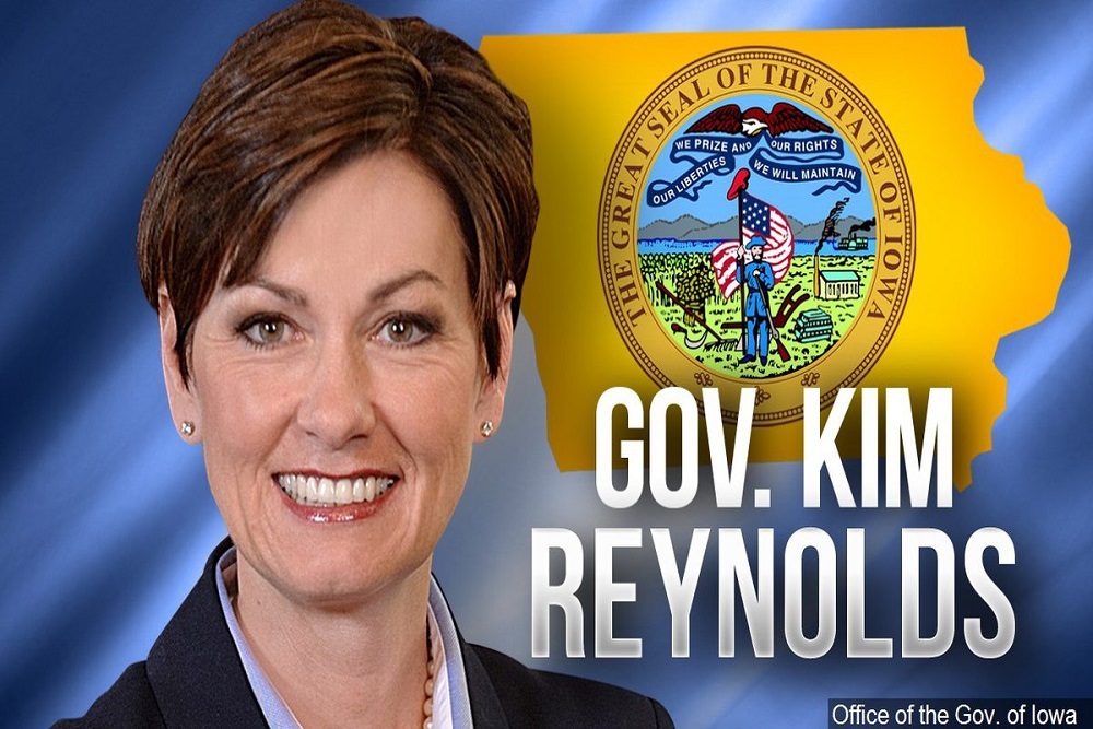 Campaigns Daily Gov. Reynolds orders flags at halfstaff for Iowa