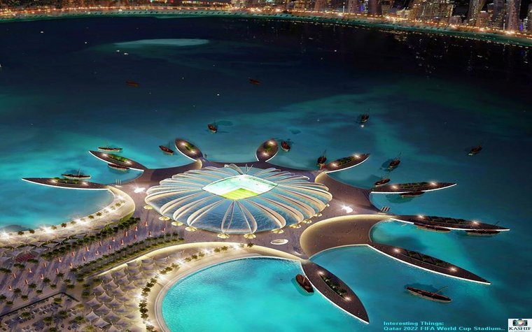 Proposed Qatar stadium