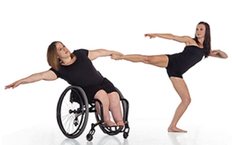 Dance Wheels integrates professional, physical dance for people with or without disabilities.
