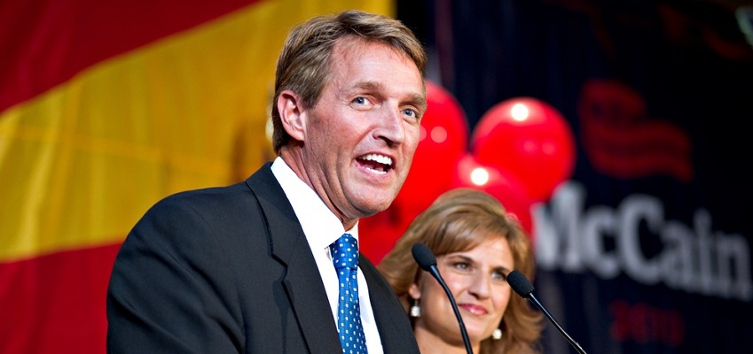 U.S. Sen. Jeff Flake is pushing a new health-care bill
