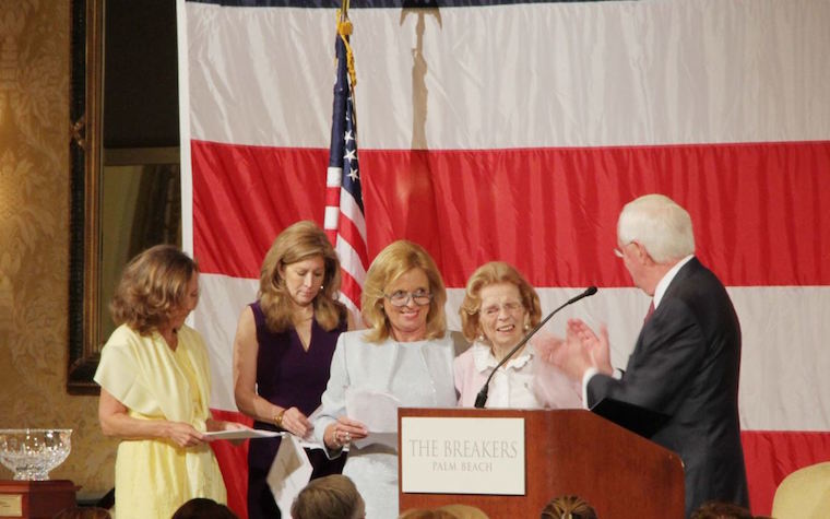 Over the past 25 years, the luncheon has raised money for women's scholarships.