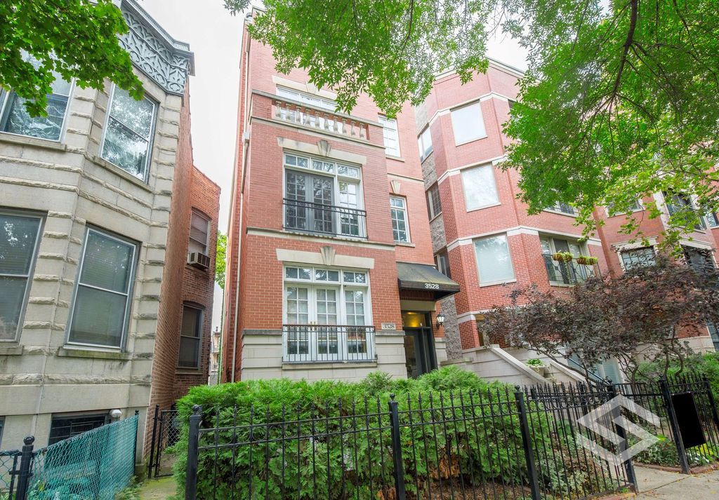 The property at 3528 N. Fremont in Wrigleyville is listed with a sale price of of approximately $470,000.