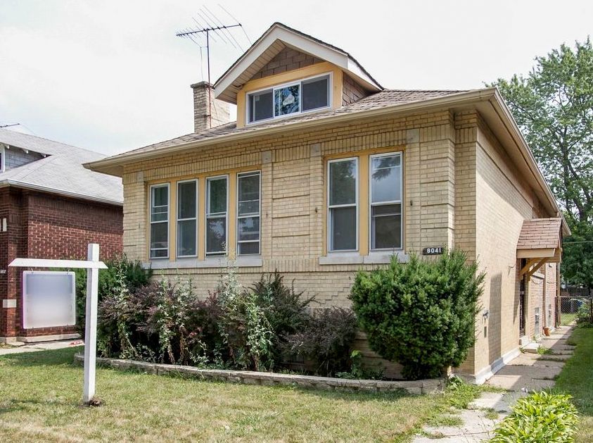 The house located at 8041 S. Clyde Ave. in South Chicago, currently offered for $89.9K, had a 2016 property tax bill of $2,340.