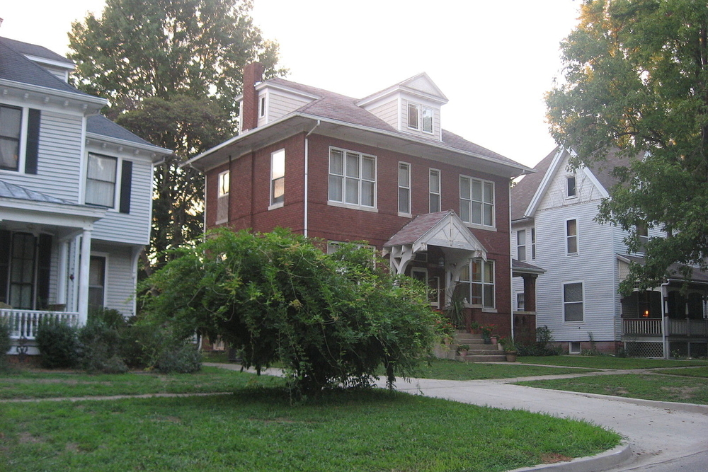 Elliot street in Olney, a city where residents are expected to pay an additional $2,595,066 in income taxes this year.