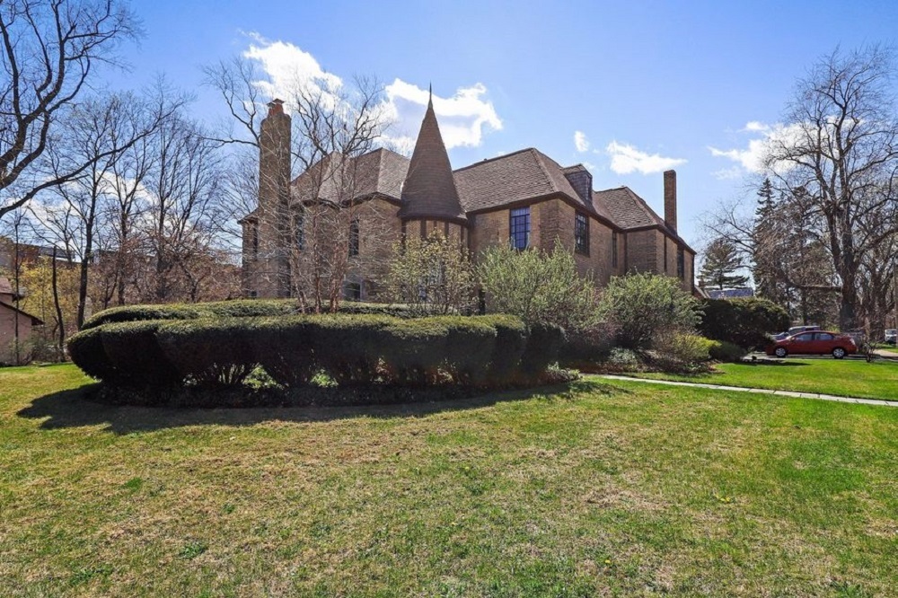 This five-bedroom home, 1414 N. Sheridan Road in Waukegan, has a property tax bill of $11,931.
