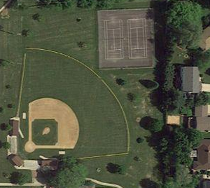 Medium snapperfieldsattelite