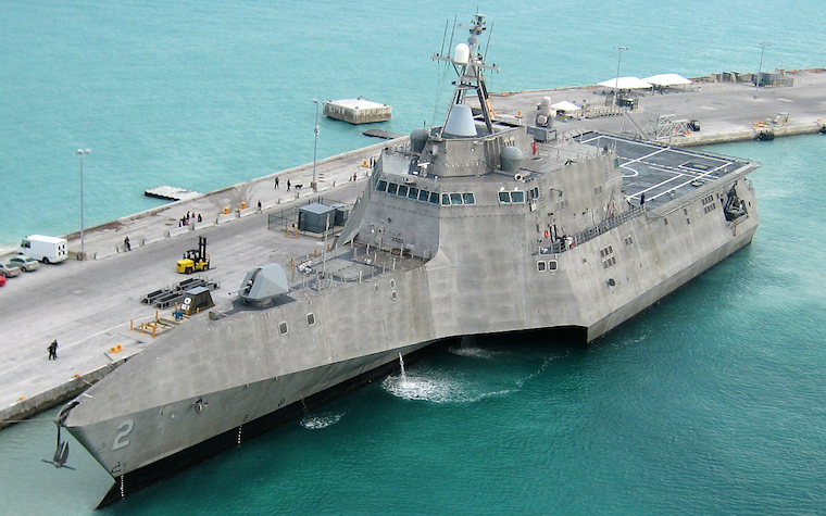 An Independence-variant littoral combat ship