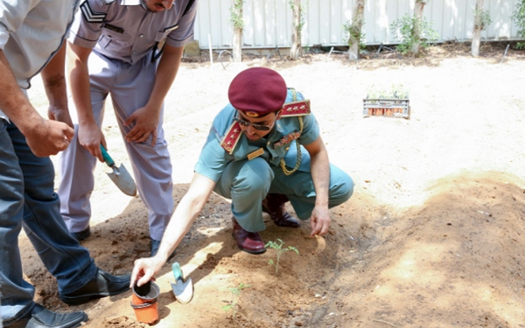 Ajman University collaborates with Ajman Police to celebrate Arab Agriculture Day