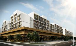 Masdar City has begun construction on a 500-unit residential complex.