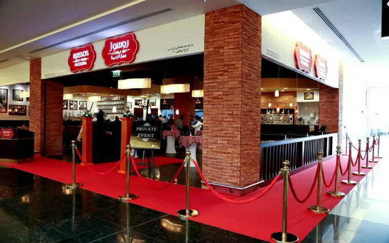 Russo's New York Pizzeria is opening a branch at Dalma Mall in Abu Dhabi.