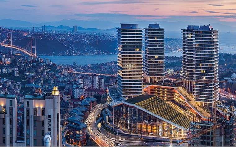 The Zorlu Center in Istanbul, Turkey