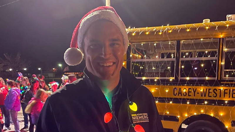 Niemergs Christmas 2022 So Focused': Niemerg Hosts Teutopolis Christmas Party Amid Re-Election Bid  | Se Illinois News
