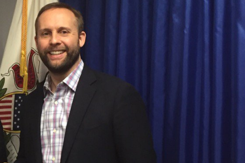 Lance Trover, of Vienna, former deputy chief of staff to Bruce Rauner.