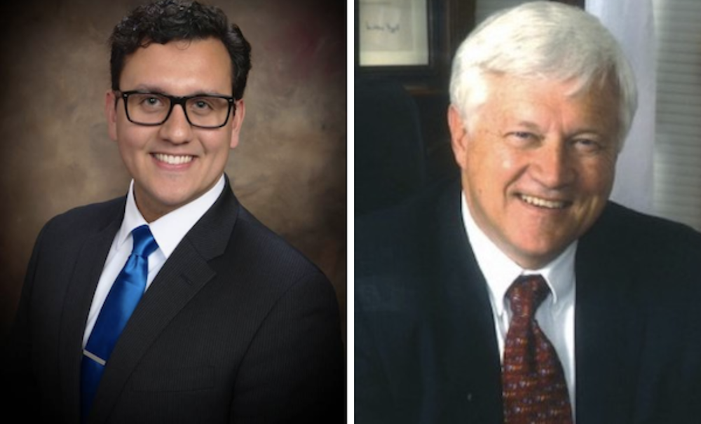 Nico Jimenez, left, and Jack Cunningham