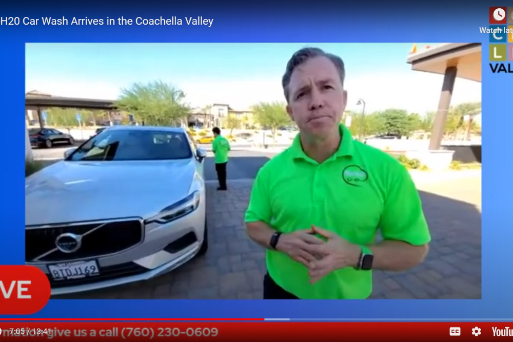 NoH20 Car Wash Arrives in the Coachella Valley Coachella Valley Times