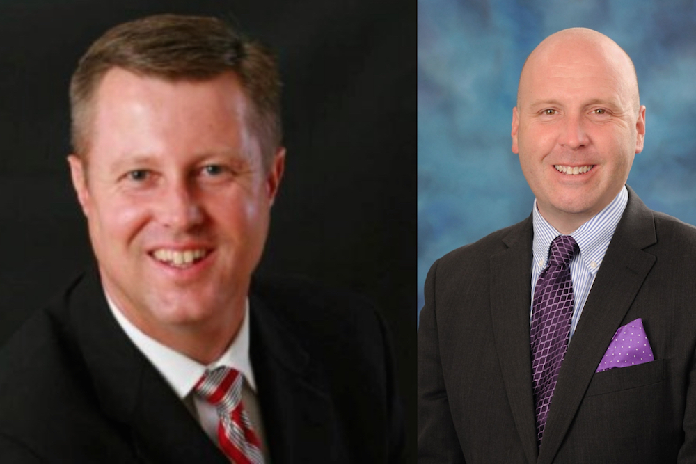 Tom Cullerton, left, and Seth Lewis