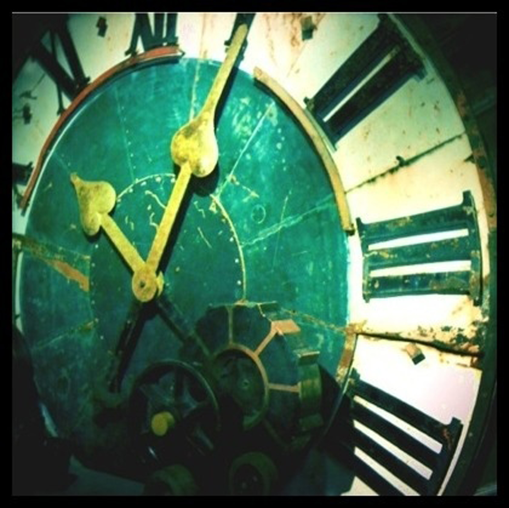 Vintage clocks are not only functional, but artistic as well.