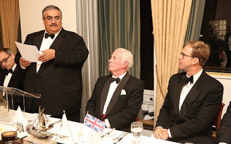 Bahrain's minister of foreign affairs visits United Kingdom