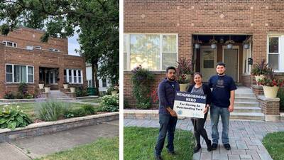 One of 18 winners of the City of Joliet Neighborhood Hero Award for taking great care and pride in their home's yard and landscaping.