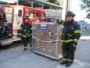 CDC CHEMPACKs are located strategically across the U.S. to help emergency personnel, including firefighters, respond to an airborne terror attack.