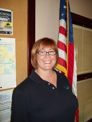 Village of Port Barrington President Shannon Yeaton