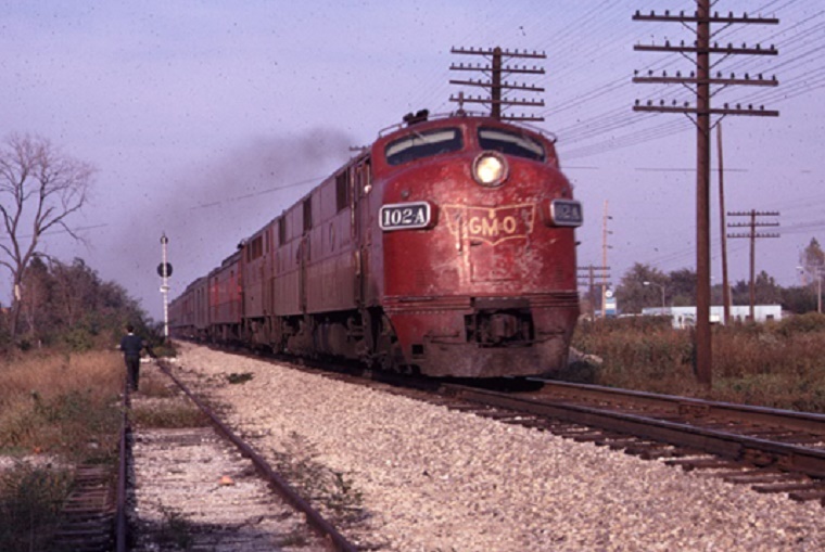 A GMO train recently leaves Granite City, Illinois.