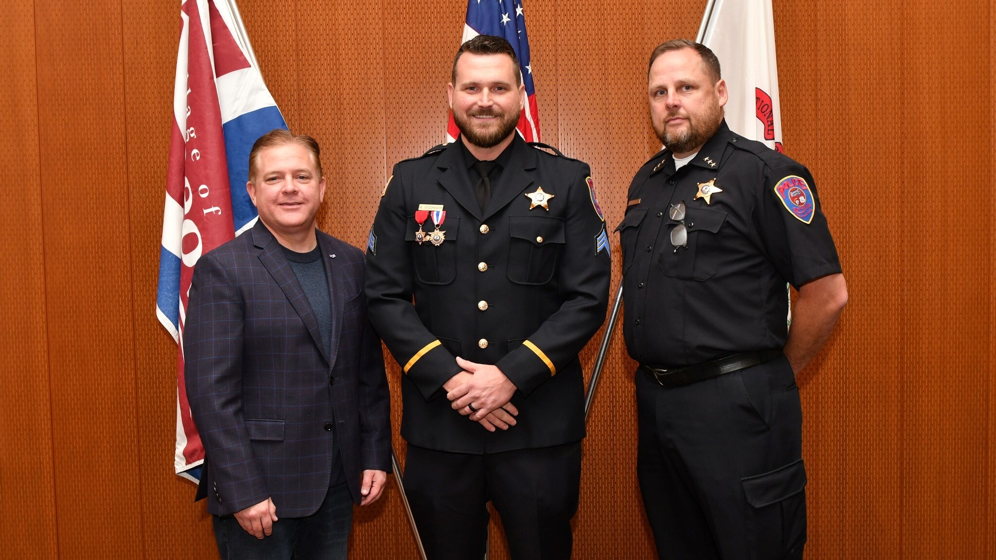 Officers sworn in during Romeoville board meeting Will County Gazette
