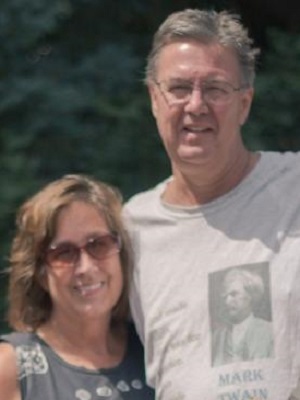 Former McHenry County College Board President Chris Jenner, right, with his wife, Laurie, in a 2015 photo. The pair currently are moving to Florida